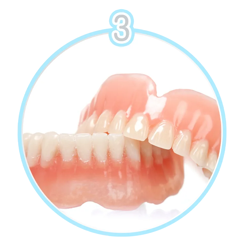 ฟันปลอมแบบถอดได้ แก้ไขฟันหลอ